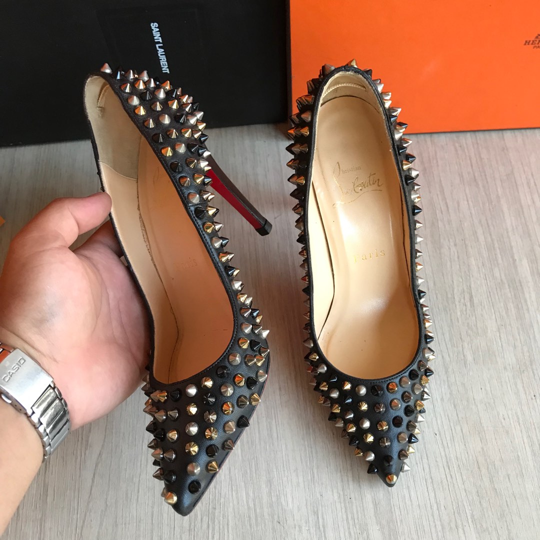 louboutin studs heels