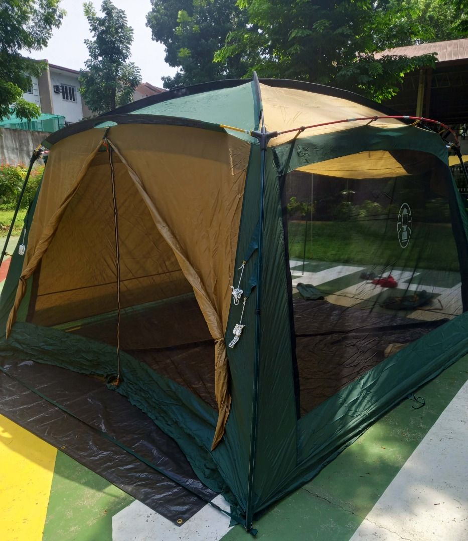 新入荷 良品 Coleman Round Screen 400EX UVPRO テント・タープ