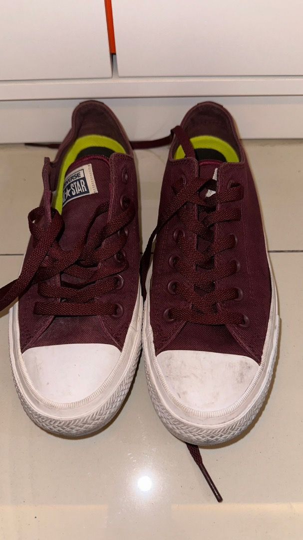 converse lunarlon maroon