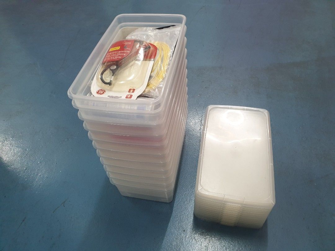 Daiso Shoe Box Case / Stackable Container, Furniture & Home Living