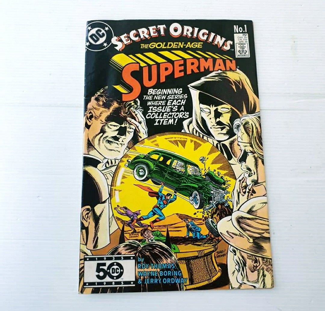DC comics secret origins issue # 1, Hobbies & Toys, Books & Magazines ...