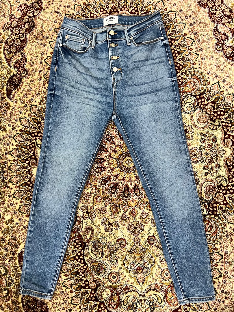 Levi denizen high rise jeans new arrivals