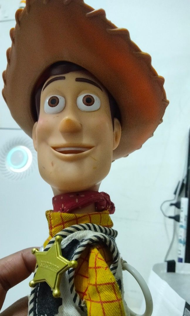 Disney Pixar Thinkway Toys Woody The Sheriff From Toy Story Hobbies And Toys Toys And Games On