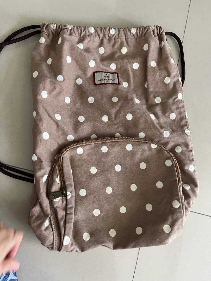 Draw String backpack, Women's Fashion, Bags & Wallets, Backpacks on ...