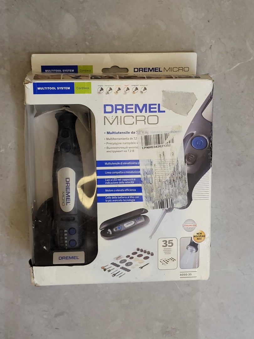 Dremel Micro 8050 multi tool rotary tool, Hobbies & Toys, Stationery &  Craft, Craft Supplies & Tools on Carousell