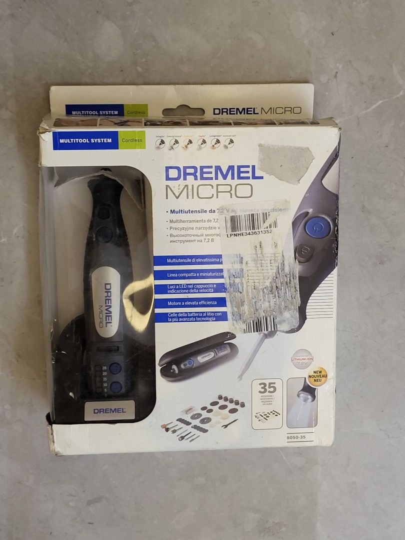 Dremel micro 8050 cordless rotary tool top