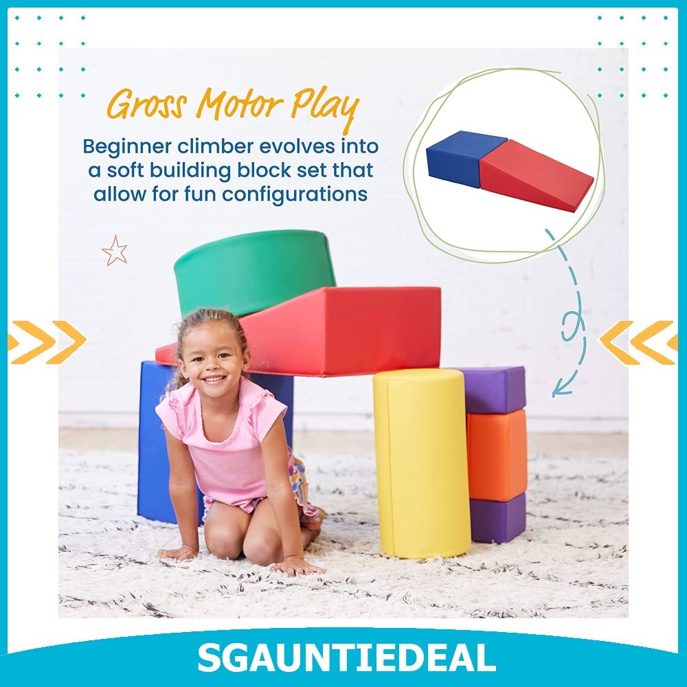 Ecr4kids softzone climb and sale crawl activity play set