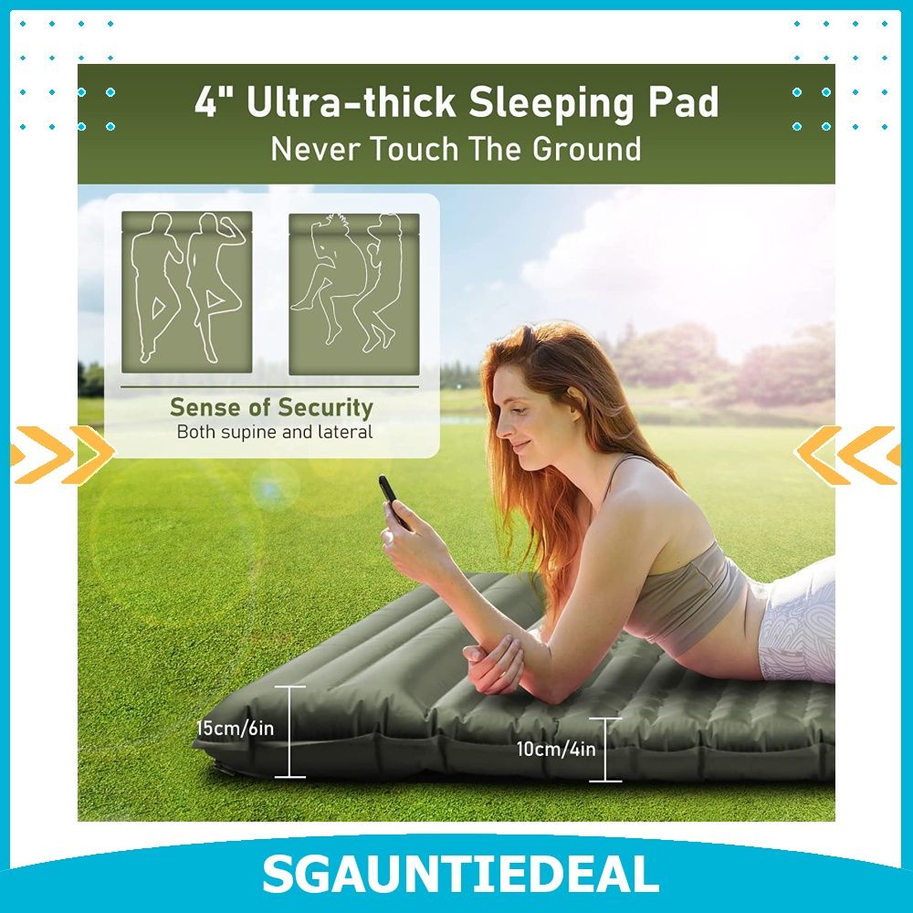 2 person self inflating sleeping pad hotsell