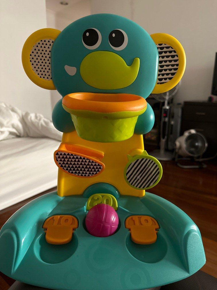 Elephant Basketball for Toddlers (Category: Infant Playtime) located in Mandaluyong City. Submitted by imbevy (Listing ID 1233827122, Image 1). Description: Decluttering.