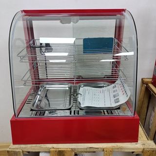 EPA-18 COMMERCIAL ARC FOOD WARMER/HEATER GLASS 2LAYERS AND 2TRAYS