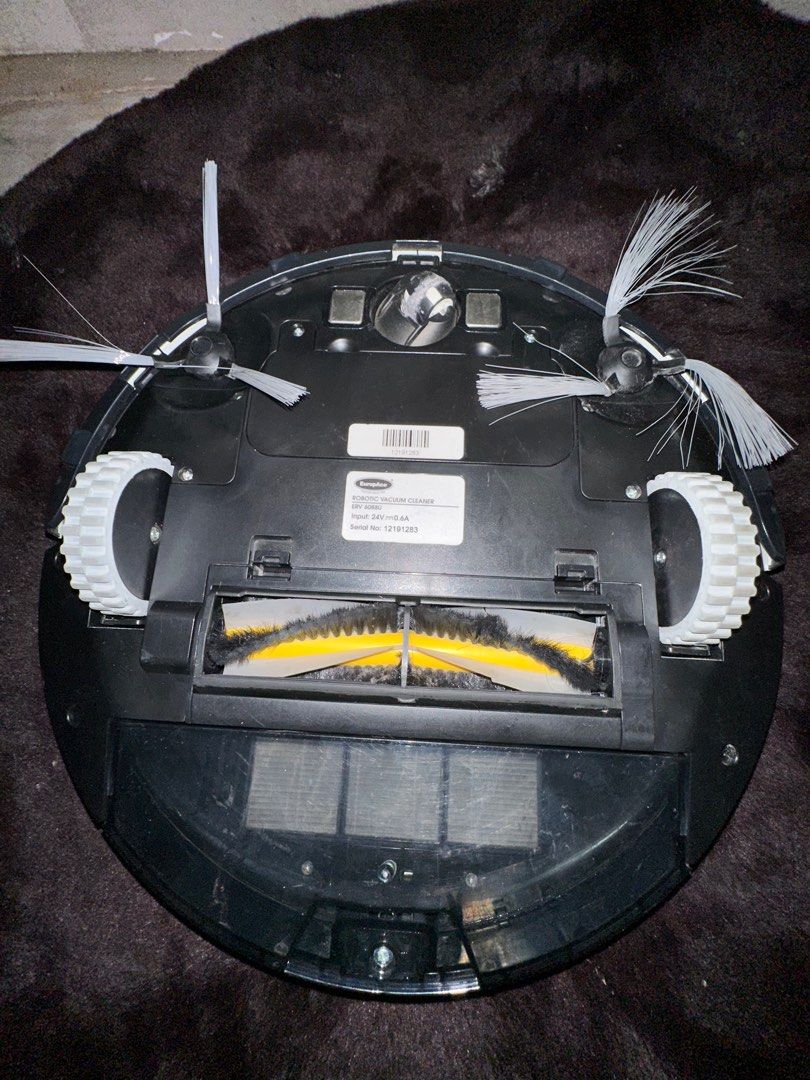 EUROPACE 2 IN 1 WET N DRY ROBOTIC VACUUM CLEANER (WHITE) ERV 6088U, TV