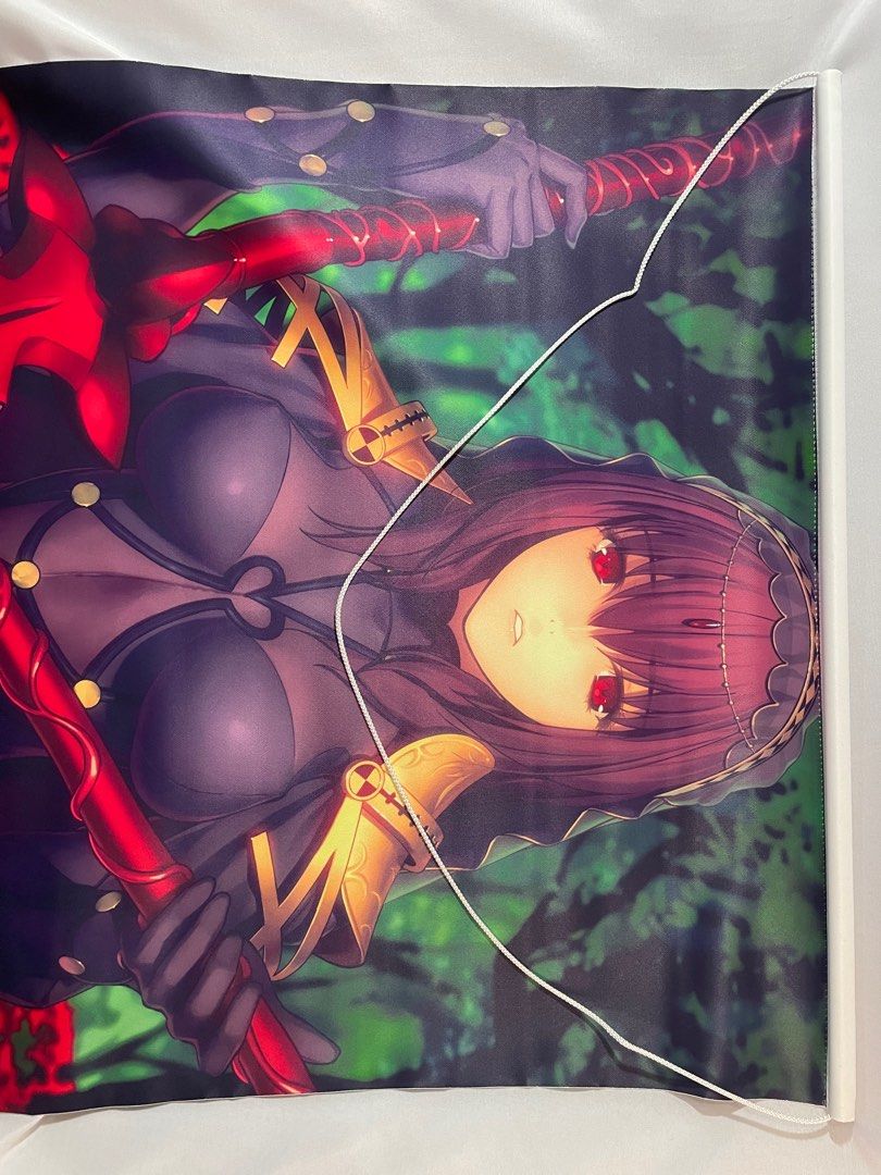 Fate Grand Order Wall Scroll Scathach (Category: Figurines & Statues) located in Manila. Submitted by watchgoodhobbies (Listing ID 1233811532, Image 3). Description: Fate Grand Order Wall Scroll Scathach 4th Ascension ver. Type-moon Official Merchandise.