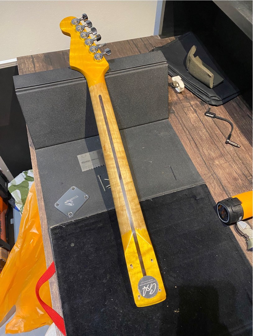 22 Frets Fender Guitar Anatomy Neck not MJT MUSIKRAFT WARMOTH