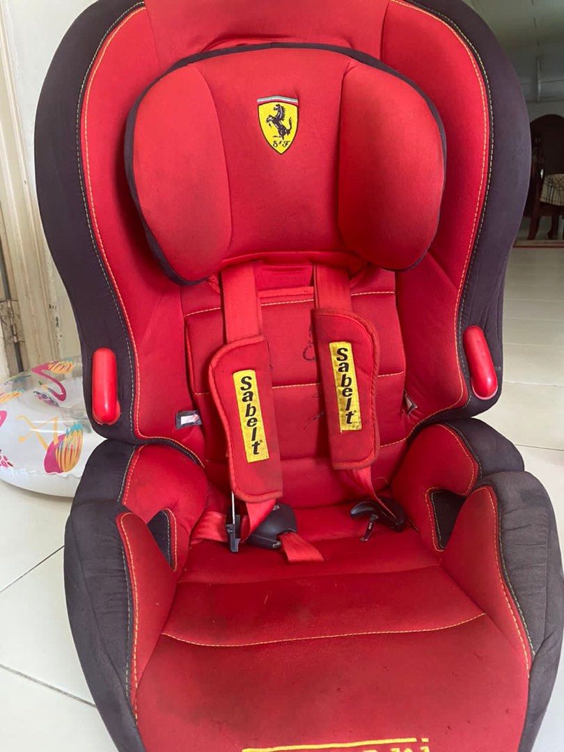 ferrari car seat Babies Kids Going Out Car Seats on Carousell
