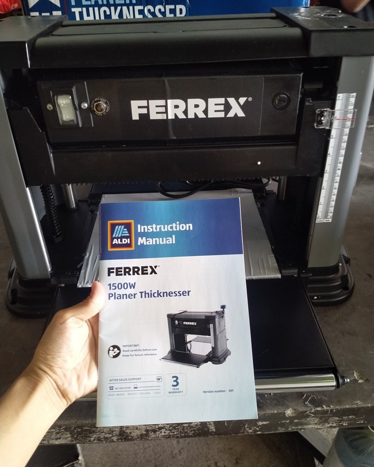 Ferrex Thicknesser Planer Commercial Industrial Construction