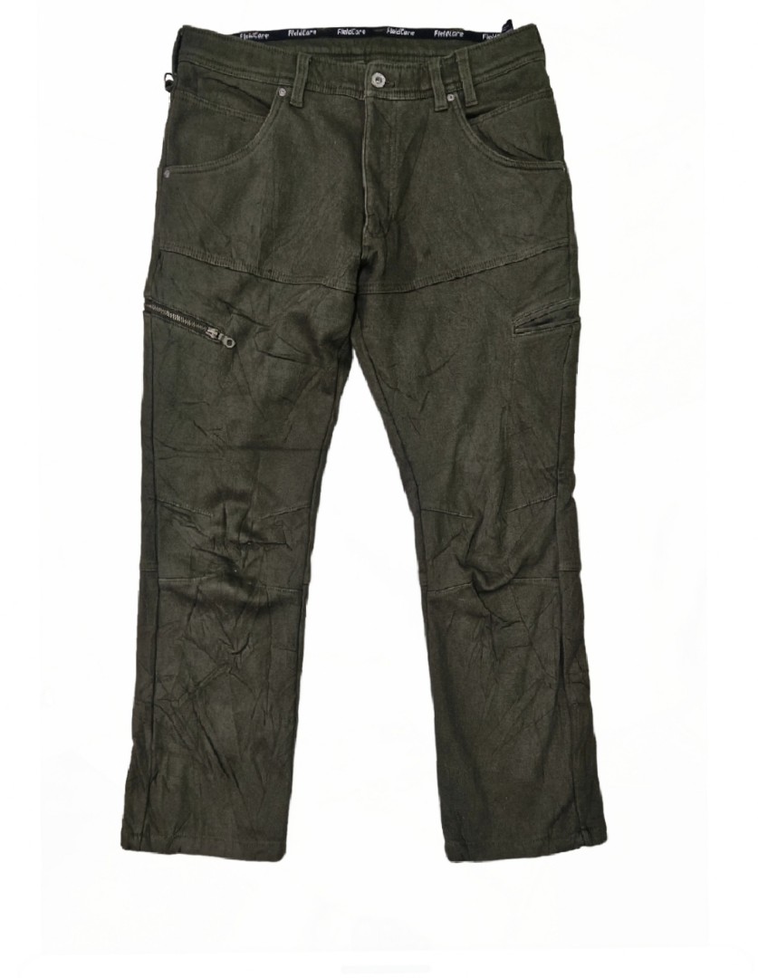 FIELDCORE GREEN ARMY WORKMAN PANTS, Men's Fashion, Bottoms, Trousers on ...
