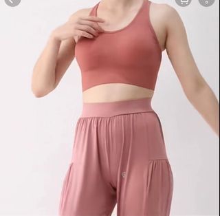 Fitwear - SportBra Olahraga Wanita RIN RIBBED CROP - L/XL