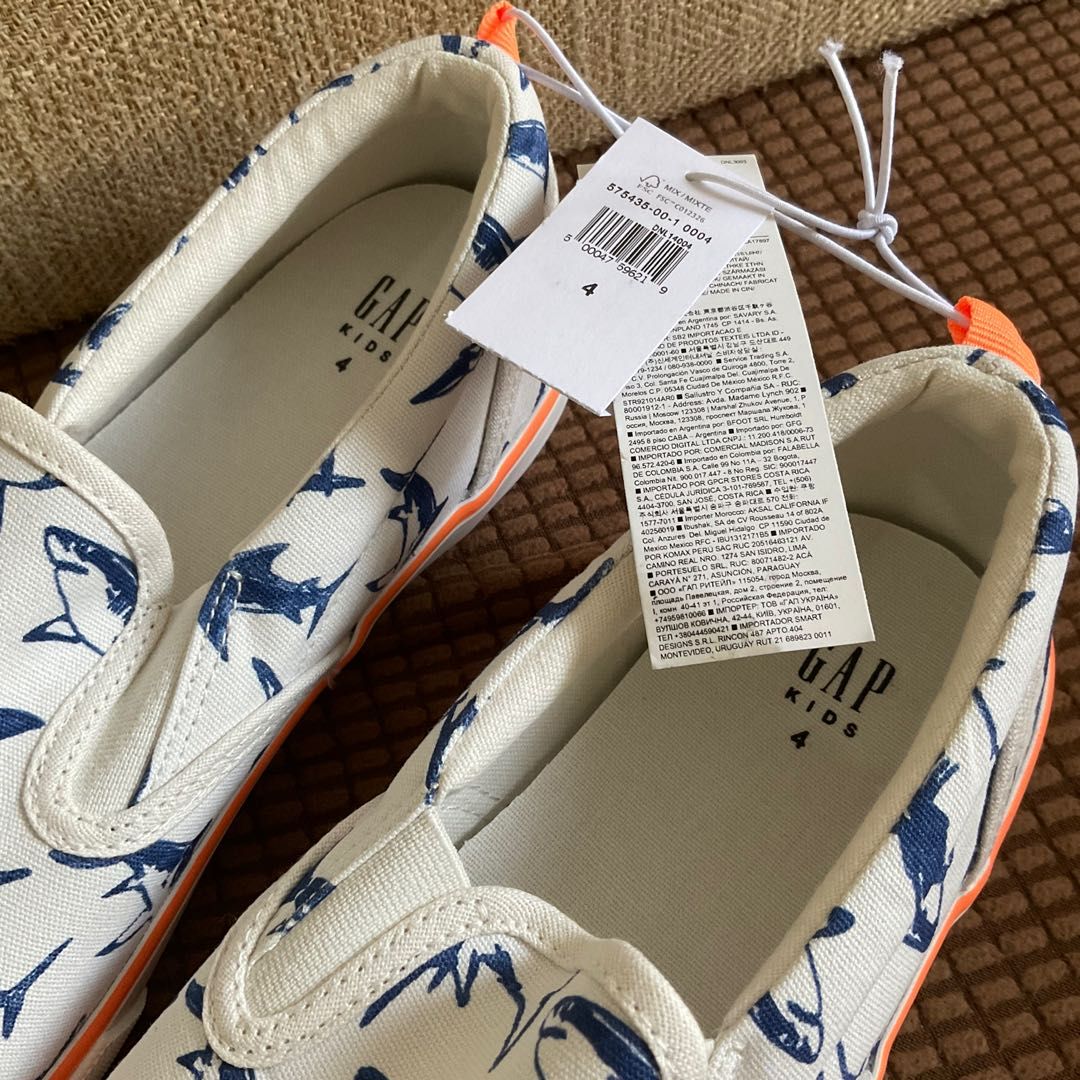 Gap shark shoes clearance