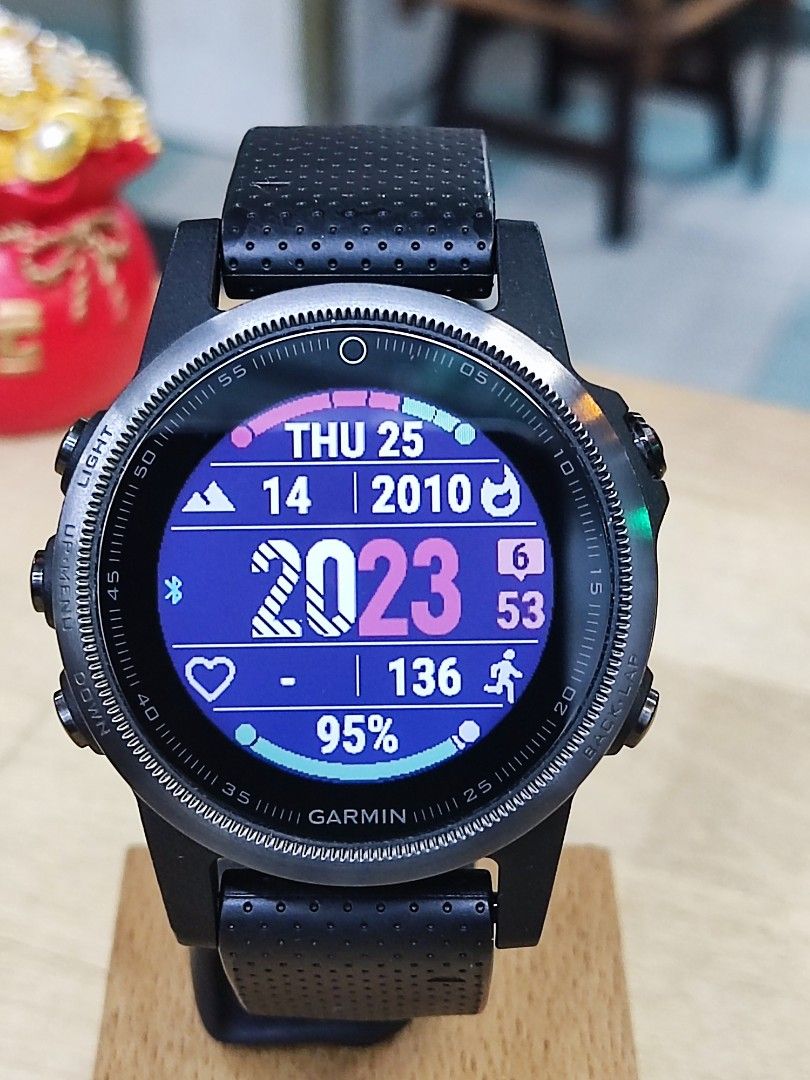 Garmin Fenix 5S Sapphire GPS Multi Sport Smart Watch Mobile