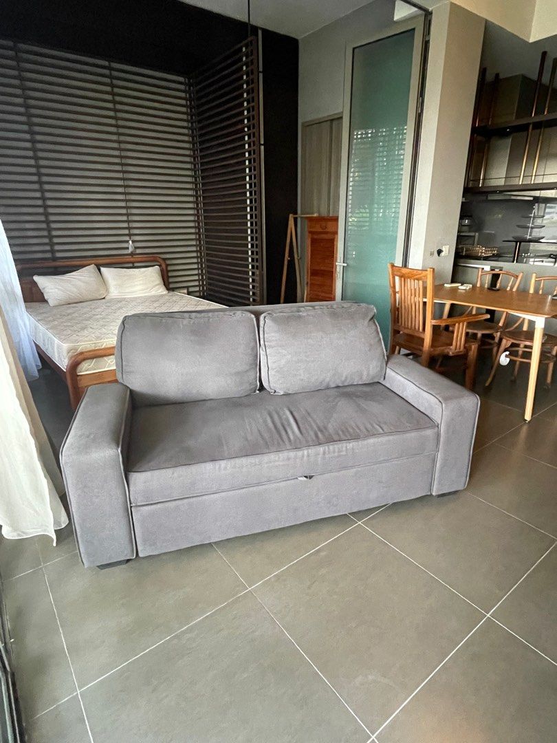 GIVE AWAY Sofa bed, Furniture & Home Living, Furniture, Sofas on