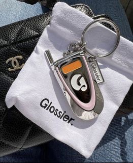 [SOLD OUT] Glossier ~ LA Exclusive Keychain (y2k) 