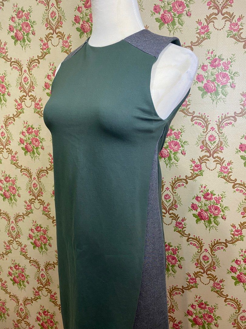 Green Office Dress, Women's Fashion, Dresses & Sets, Dresses on Carousell