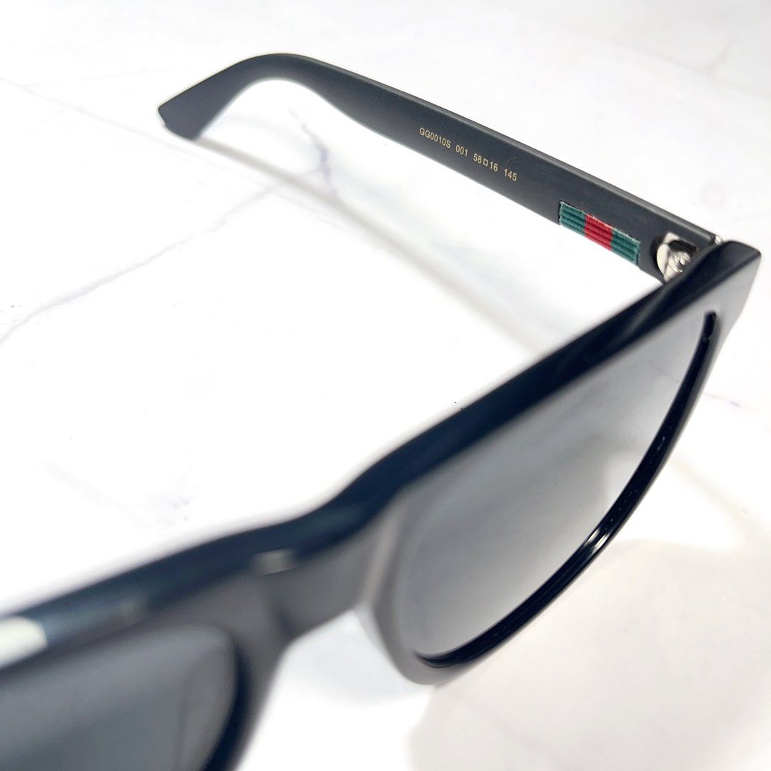 Gucci Sunglasses GG0010S 5816145, Men's Fashion, Watches