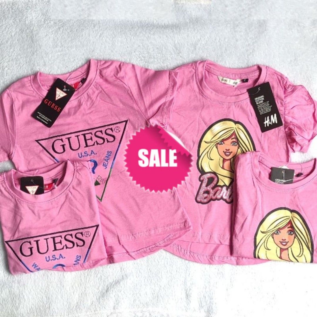 Guess t shirt online girls