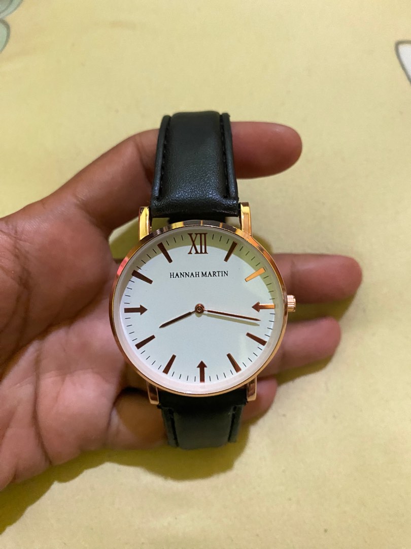 JAM TANGAN HANNAH MARTIN UNISEX (NEW), Men's Fashion, Watches ...
