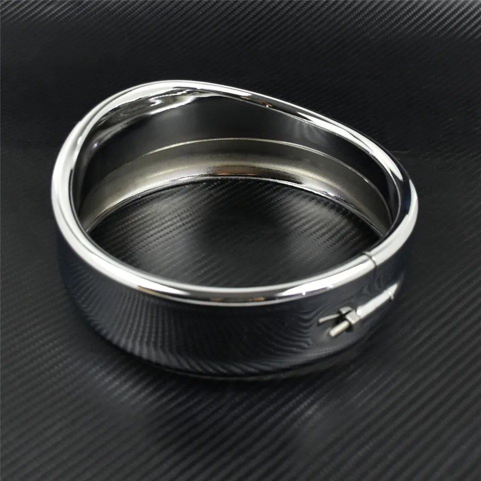 Harley Davidson Headlight Trim Ring / Visor, Motorcycles, Motorcycle  Accessories on Carousell