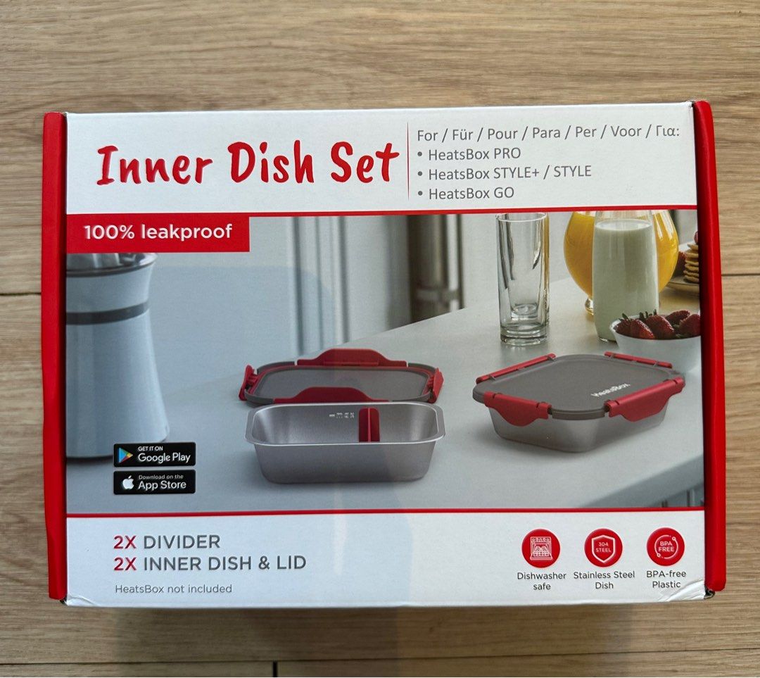 Heatbox Inner Dish Set, 傢俬＆家居, 廚具和餐具, 炊具及配件- Carousell