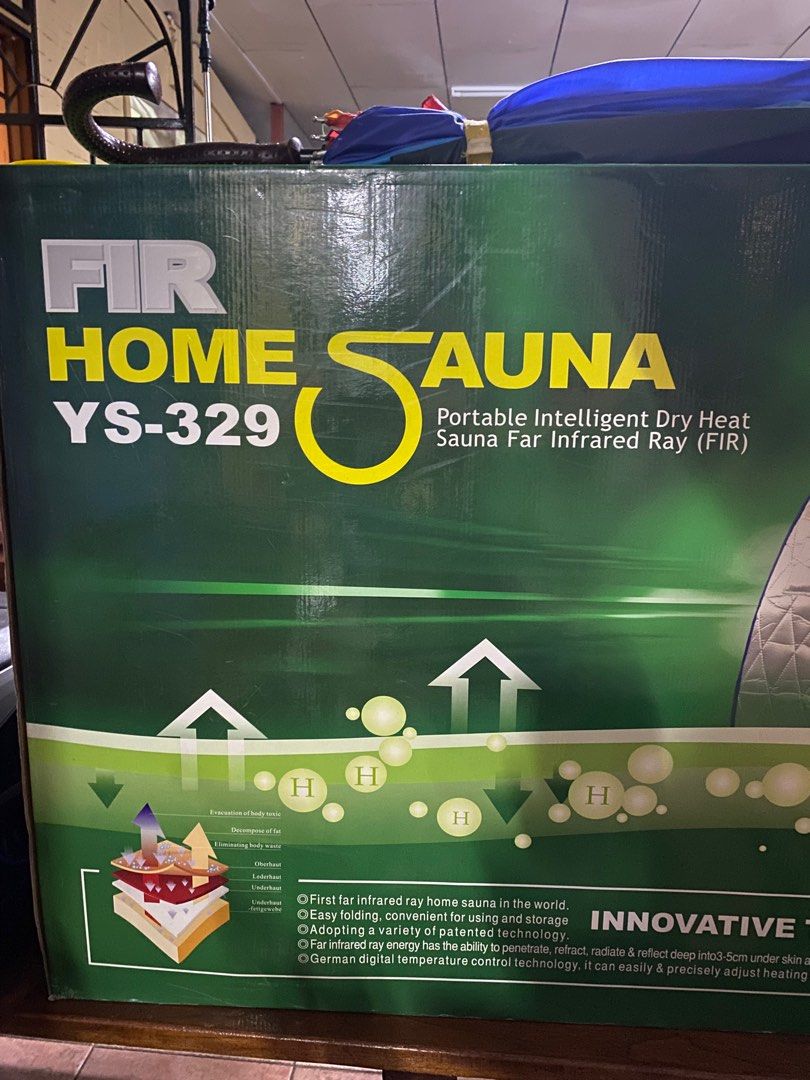 Home sauna beauty personal care bath body body care on carousell