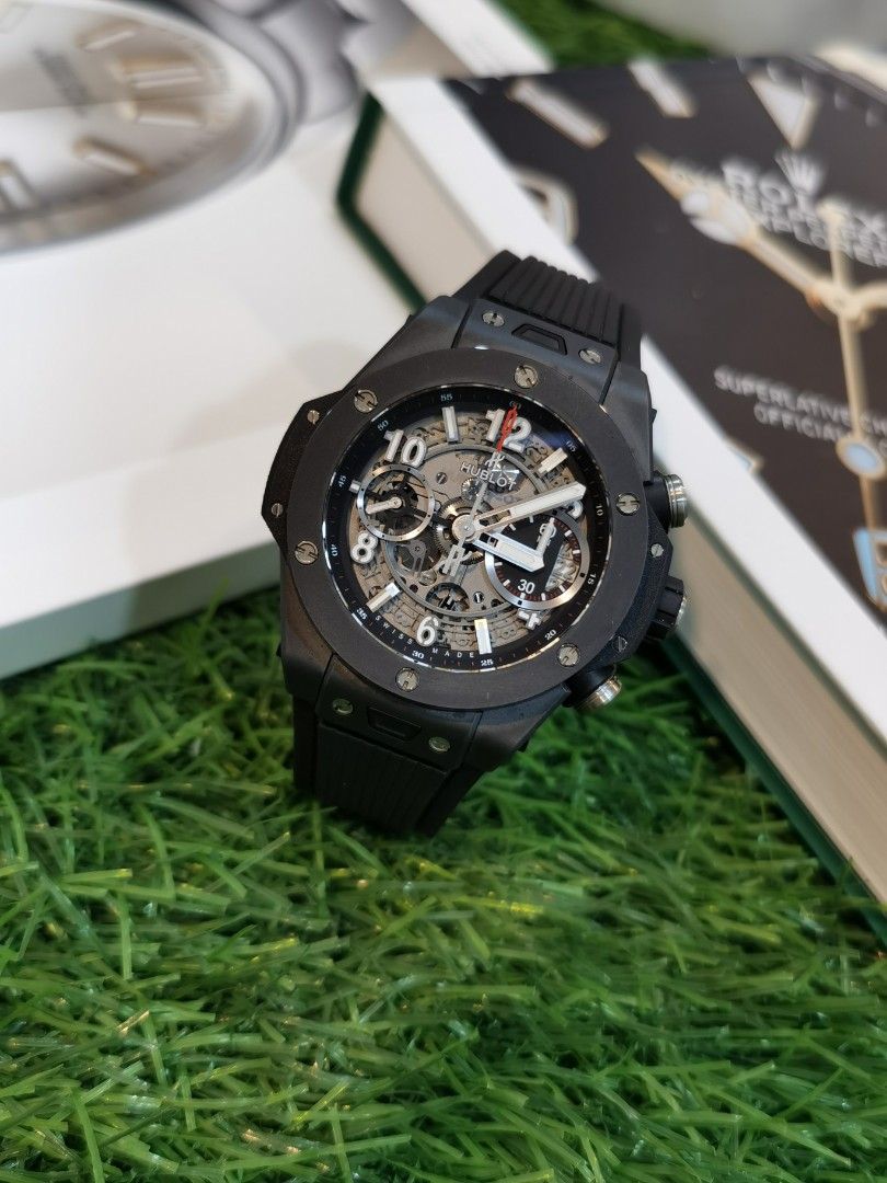 Hublot big bang hotsell unico black magic 42mm