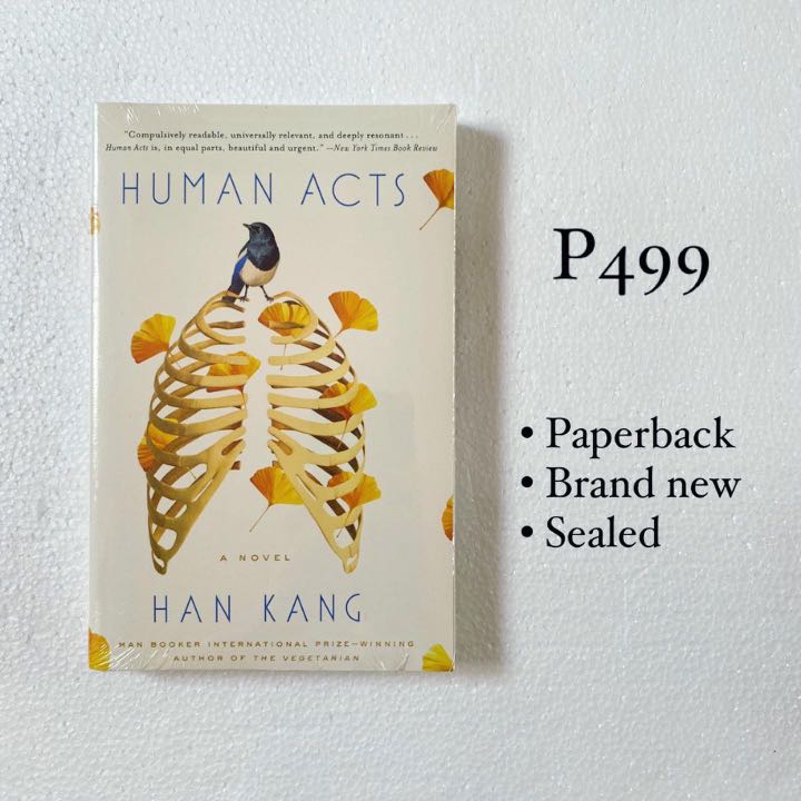 Human Acts by Han Kang on Carousell
