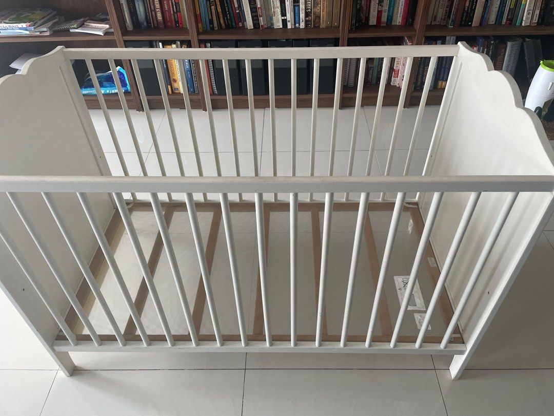 IKEA baby cot, Babies & Kids, Baby Nursery & Kids Furniture, Cots