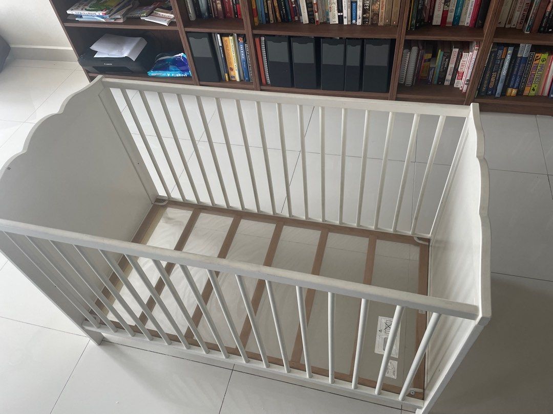 IKEA baby cot, Babies & Kids, Baby Nursery & Kids Furniture, Cots