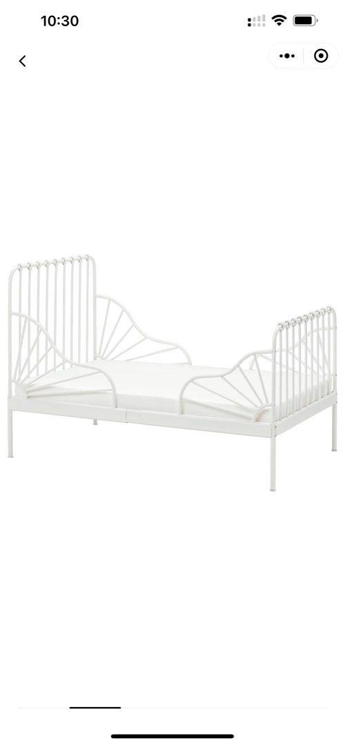 IKEA Bed Kids Bed Minnen Set, Babies & Kids, Baby Nursery & Kids