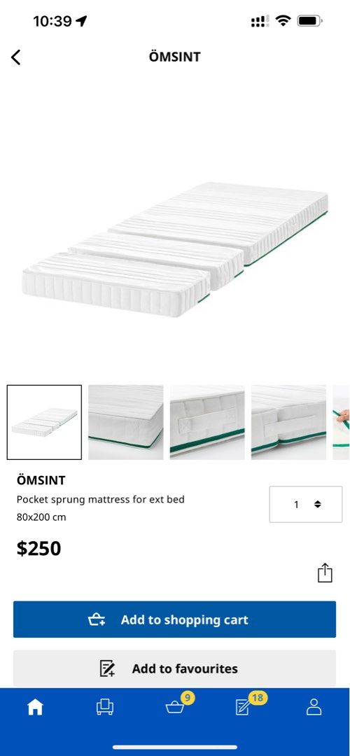 IKEA Bed Kids Bed Minnen Set, Babies & Kids, Baby Nursery & Kids Furniture, Childrens' Beds on