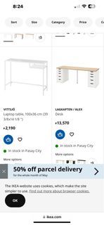 Ikea computer table used