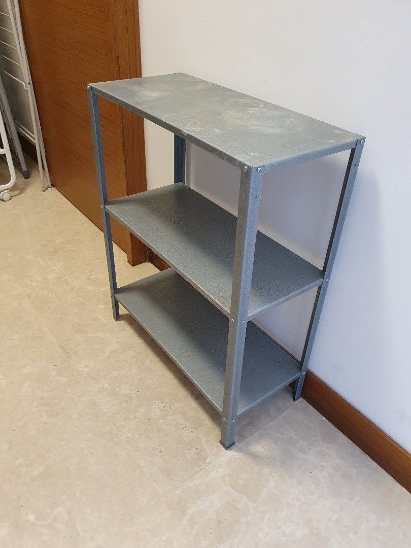IKEA Hyllis Metal Shelf, Furniture & Home Living, Furniture, Shelves