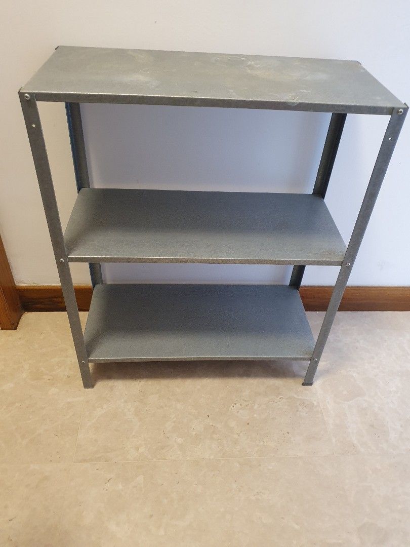 IKEA Hyllis Metal Shelf, Furniture & Home Living, Furniture, Shelves