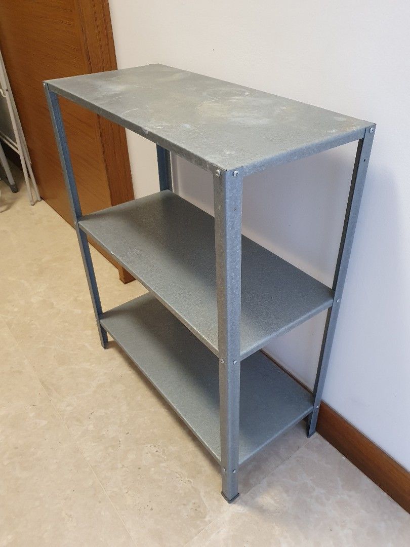IKEA Hyllis Metal Shelf, Furniture & Home Living, Furniture, Shelves