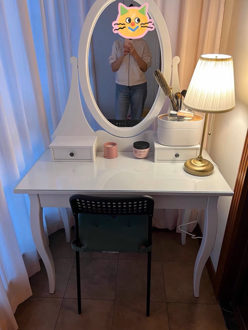 IKEA make up table, Furniture & Home Living, Furniture, Tables & Sets ...