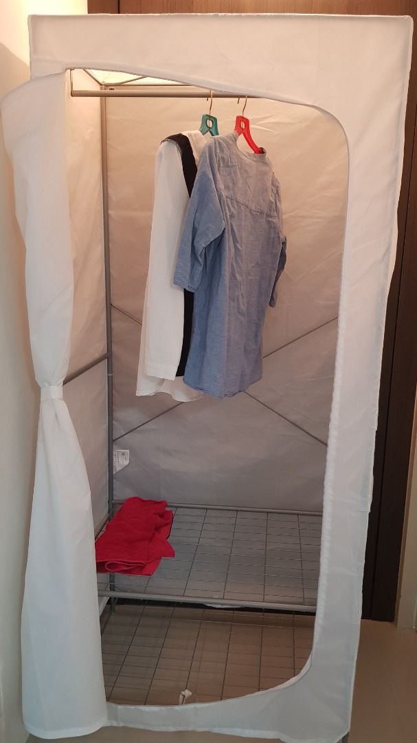 IKEA Shelving Rack / Wardrobe, Furniture & Home Living, Furniture ...
