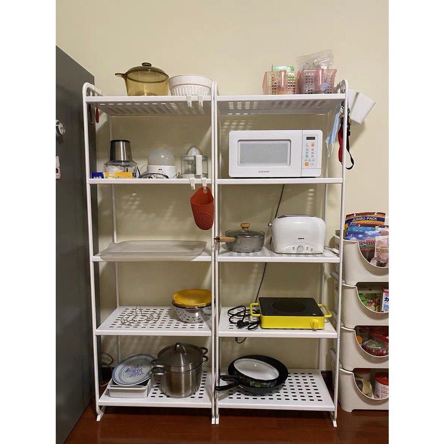 Ikea style shelving mulig rack white easy to install limited edition Furniture Home Living Furniture Shelves Cabinets Racks on Carousell