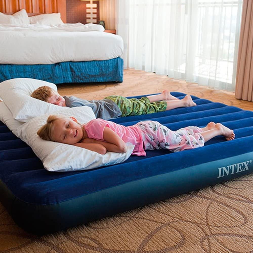 Intex single top air mattress