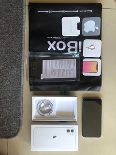 Iphone 11 White 64gb IBOX Garansi Panjang