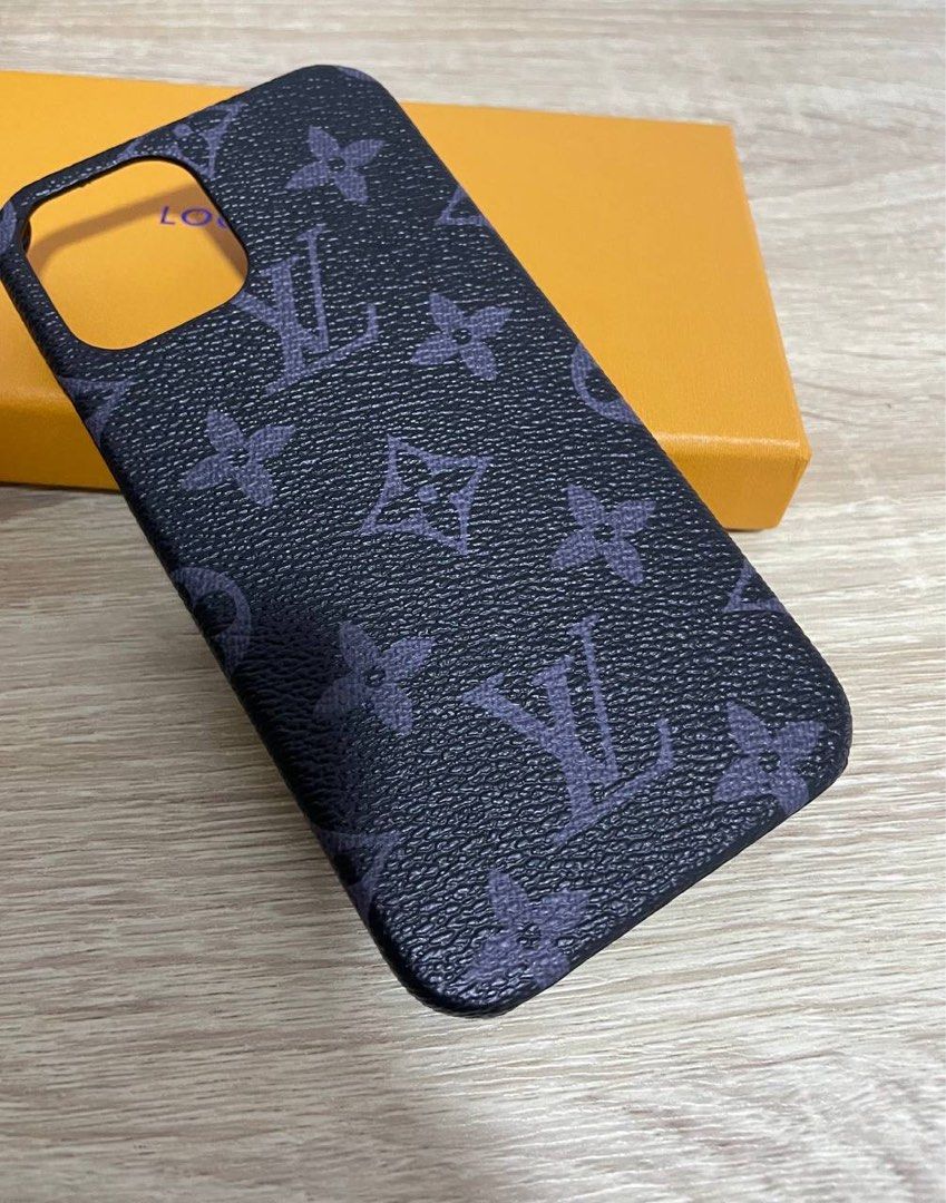Louis Vuitton Leather Phone Cases With Straps for iPhone 14 - HypedEffect