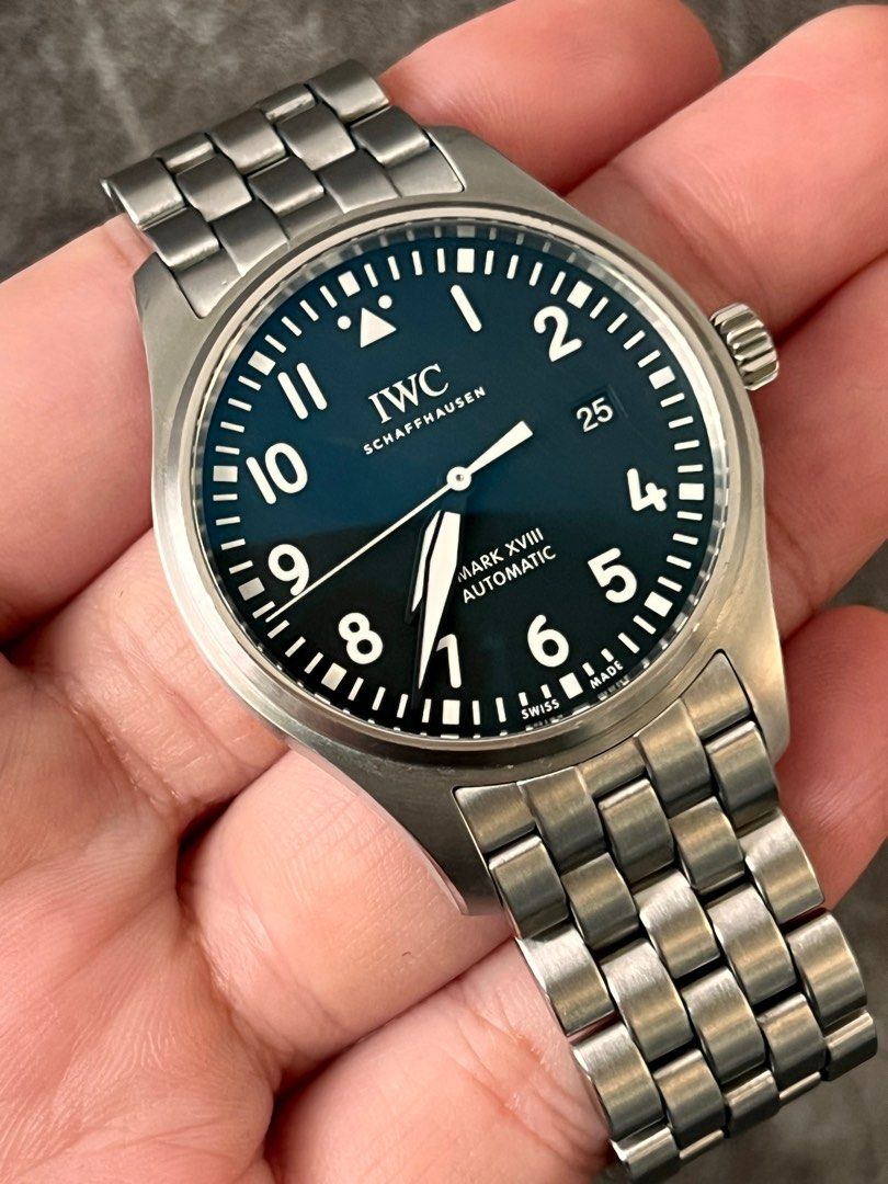 IWC Mark XVIII Black mark 18 Luxury Watches on Carousell