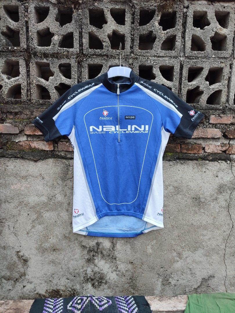 JERSEY SEPEDA NALINI SIZE M Fesyen Pria Pakaian Atasan di